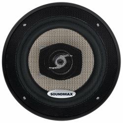 Колонки автомобильные Soundmax SM-CSA502 4Ом 13см (5дюйм) (ком:2кол.) коаксиальные двухполосные