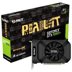 Видеокарта Palit GeForce GTX 1050 Ti StormX 4GB (NE5105T018G1-1076F)