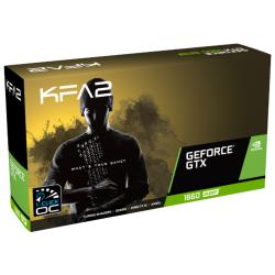 Видеокарта KFA2 GeForce GTX 1660 Super 1800MHz PCI-E 3.0 6144MB 14000MHz 192 bit DVI HDMI DisplayPort HDCP 1-Click OC, Retail