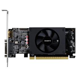 Видеокарта GigaByte GeForce GT 710 954MHz PCI-E 2.0 2048Mb 5010MHz 64-bit DVI-I HDMI D-SUB GV-N710D5-2GIL