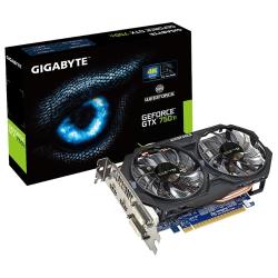 Видеокарта GIGABYTE GeForce GTX 750 Ti 1033Mhz PCI-E 3.0 2048Mb 5400Mhz 128 bit 2xDVI 2xHDMI HDCP