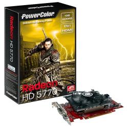 Видеокарта PowerColor Radeon HD 5770 850Mhz PCI-E 2.1 1024Mb 4800Mhz 128 bit DVI HDMI HDCP