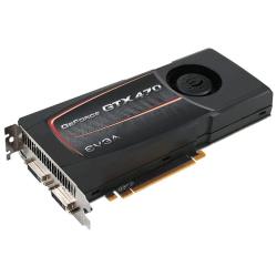 Видеокарта EVGA GeForce GTX 470 607Mhz PCI-E 2.0 1280Mb 3348Mhz 320 bit 2xDVI Mini-HDMI HDCP