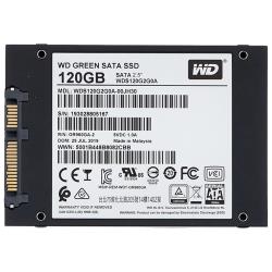 Твердотельный накопитель Western Digital WD Green SATA 120 ГБ SATA WDS120G2G0A