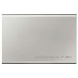 Твердотельный накопитель Samsung External SSD 2Tb T7 Touch PCIe USB3.2 / Type-C Black MU-PC2T0K / WW