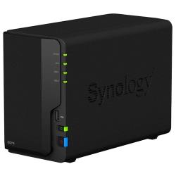 Сетевое хранилище Synology DiskStation DS218play, на 2 диска, настольный