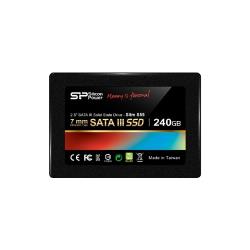 SSD диск Silicon Power 2.5" Slim S55 240 Гб SATA III 3D NAND SP240GBSS3S55S25