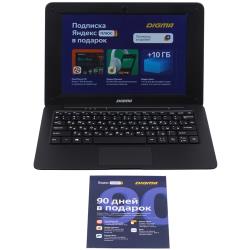 Ноутбук DIGMA EVE 10&nbsp;C301 (1280x800, Intel Celeron 1.1 ГГц, RAM 3 ГБ, SSD 32 ГБ, Win10 Home)