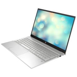 15.6" Ноутбук HP Pavilion 15-eg0041ur 1920x1080, Intel Core i3 1115G4 3 ГГц, DDR4, SSD 256 ГБ, Intel UHD Graphics, DOS, 398J4EA, белая керамика / естественный серебристый