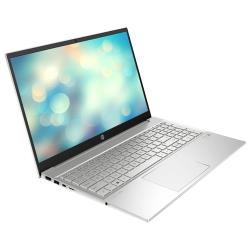 15.6" Ноутбук HP Pavilion 15-eg0041ur 1920x1080, Intel Core i3 1115G4 3 ГГц, DDR4, SSD 256 ГБ, Intel UHD Graphics, DOS, 398J4EA, белая керамика / естественный серебристый