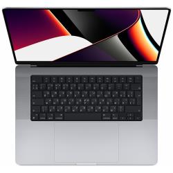 16.2" Ноутбук Apple Macbook Pro Late 2021 3456?2234, Apple M1 Pro 3.2 ГГц, RAM 16 ГБ, LPDDR5, SSD 1 ТБ, Apple graphics 16-core, macOS, MK193FN / A, серый космос, английская раскладка