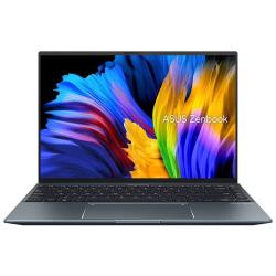 Ноутбук ASUS ZenBook 14X OLED UX5401ZA-KN057, 14" (2880x1800) OLED 90Гц / Intel Core i5-12500H / 16ГБ LPDDR4X / 512ГБ SSD / Iris Xe Graphics / Без ОС, серый [90NB0WM1-M004W0]