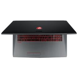 Ноутбук MSI GV72 7RE (Intel Core i7 7700HQ 2800 MHz / 17.3" / 1920x1080 / 8Gb / 1128Gb HDD+SSD / DVD нет / NVIDIA GeForce GTX 1050 Ti / Wi-Fi / Bluetooth / Windows 10 H