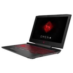 Ноутбук HP OMEN 15-ce000 (1920x1080, Intel Core i7 2.8 ГГц, RAM 16 ГБ, SSD 256 ГБ, HDD 1000 ГБ, GeForce GTX 1050 Ti, Win10 Home)