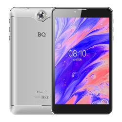 Планшетный ПК BQ 7000G Charm Silver(3G,7",4*1.3 ГГц,1024*600, IPS,1Гб / 16Гб, 2+0.3Mpx,2800Mah, And 8.1)