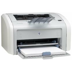 Принтер лазерный HP LaserJet 1018, ч / б, A4, белый 