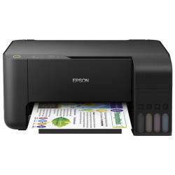 EPSON МФУ струйный Epson L3110 (C11CG87405 / C11CG87403 / 408) A4 черный C11CG87405 / C11CG87403 / 408