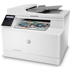 МФУ HP Многофункциональное устройство HP Color LaserJet Pro MFP M183fw (p / c / s / f , A4, 16ppm, 256Mb, ADF35, USB, WiFi /  Fast Ethernet10 / 100 Base-TX,1 tray 150, 1year warr, cartridge 800&amp;700 cmy in box, Repl. T6B71A )