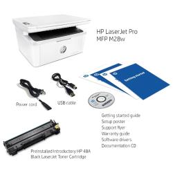 МФУ лазерное HP LaserJet Pro MFP M28w, ч / б, A4