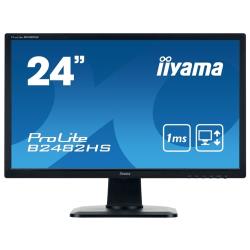 24" Монитор Iiyama ProLite B2482HS-1, 1920x1080, 75 Гц, TN