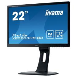 21.5" Монитор Iiyama ProLite XB2283HS-B3, 1920x1080, 75 Гц, *VA