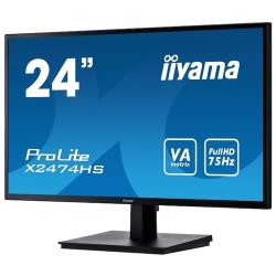 23.6" Монитор Iiyama ProLite X2474HS-B2, 1920x1080, 75 Гц, *VA