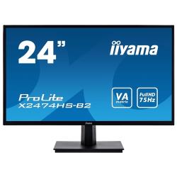 23.6" Монитор Iiyama ProLite X2474HS-B2, 1920x1080, 75 Гц, *VA