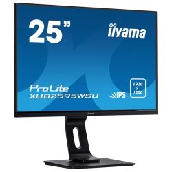 25" Монитор Iiyama ProLite XUB2595WSU-1, 1920x1200, 76 Гц, IPS, черный