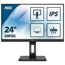 23.8" Монитор AOC 24P2Q, 1920x1080, 75 Гц, IPS, черный