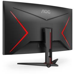 31.5" Монитор AOC C32G2ZE / BK, 1920x1080, 240 Гц, *VA, черный / красный