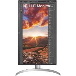 27" Монитор LG 27UP850N-W, 3840x2160, 60 Гц, IPS, Ростест (EAC), черный / серебристый