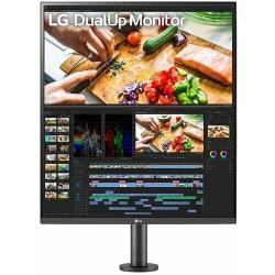 27.6" Монитор LG Dualup Ergo 28MQ780, 2560x2880, 60 Гц, IPS, черный