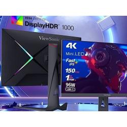 27 Монитор ViewSonic VX2781-4K-PRO MiniLed, 3840x2160, 150 Гц, IPS, черный