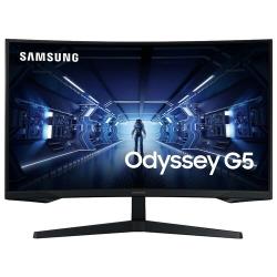 Монитор Samsung Odyssey G5 C27G55TQBI, 2560x1440, 144 Гц, *VA, черный
