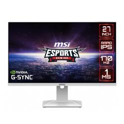 27" Монитор MSI G274QRFW, 2560x1440, 170 Гц, IPS, белый