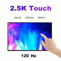 16" Портативный сенсорный монитор Xian Wei 2.5K 2560?1600, 120 Гц, IPS