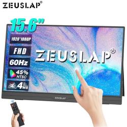 15.6" Монитор ZEUSLAP AT156, черный