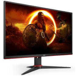 Монитор 23.8" AOC 24G2SAE Black-Red (va, 1920x1080, 165Hz, 1 ms, 178 / 178, 350 cd / m, 3000:1, +2xHDM