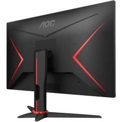 Монитор AOC Gaming 24G2ZE 23.8", черный / красный
