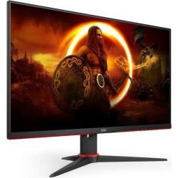 Монитор AOC Gaming 24G2ZE 23.8", черный / красный