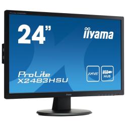 24" Монитор Iiyama ProLite X2483HSU-B1, 1920x1080, A-MVA