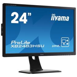 24" Монитор Iiyama ProLite XB2483HSU-B1, 1920x1080, 75 Гц, A-MVA