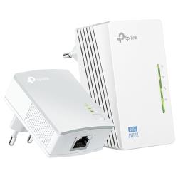 Комплект адаптеров Powerline TP-LINK TL-WPA4220KIT 2x10 / 100Mbps 500Mbps 802.11n 300Mbps