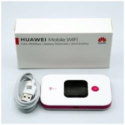 3G / 4G Wi-Fi роутер Huawei e5577-321 с двумя антеннами TS9. Работает со всеми сим картами. Дисплей /  экран для отображения доп. информации