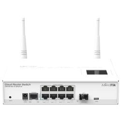 CRS109-8G-1S-2HnD-IN, белый Wi-Fi роутер MikroTik