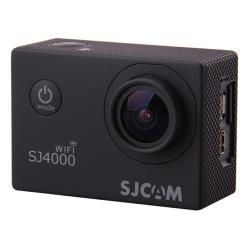 Экшн камера SJCAM SJ4000 WiFi, Серебристый с креплением, цифровым стабилизатором  /  Водонепроницаемая Экшен камераUltra HD 4K на шлем, голову, грудь