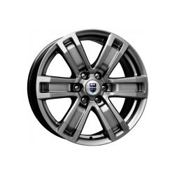 Диски автомобильные КиК R7-Рольф оригинал R17x7.5 6x139.7 ET25 CB106.1 Dark_platinum (КС457)