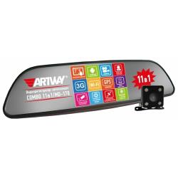 Видеорегистратор Artway MD-170 Android 11 в 1, 2 камеры, GPS