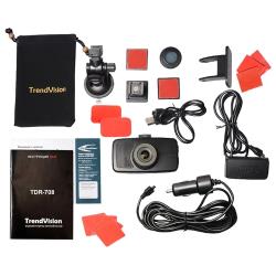 Видеорегистратор TrendVision TDR-708GP, GPS