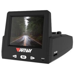 Видеорегистратор с радар-детектором Artway MD-103 Combo 5 в 1, 2 камеры, GPS